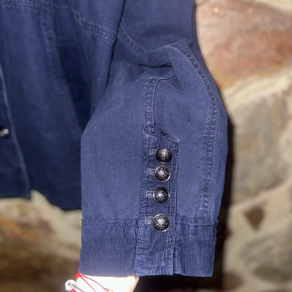 L We The Free Viva Surplus Women's Pea Coat Jacket - Picture 6 of 7